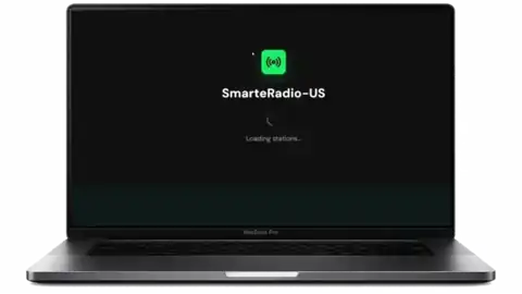 Smart Radio on MacBook